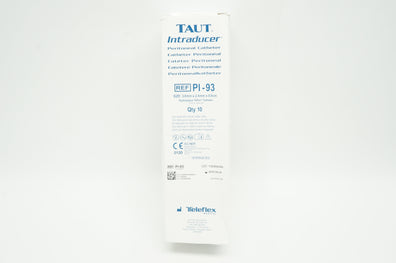Teleflex PI-93 TAUT Intraducer Peritoneal Cath. 3.0 x 2.4mm x 8.9cm - Box of 10